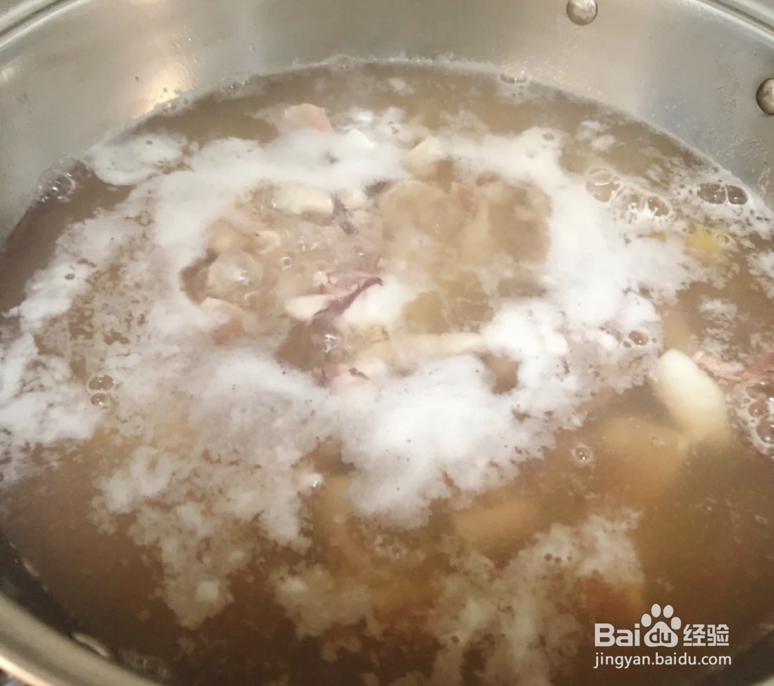 蒜苔炒鱿鱼教程