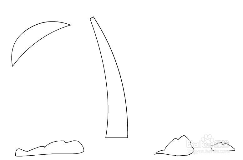 flash绘制香蕉树的方法