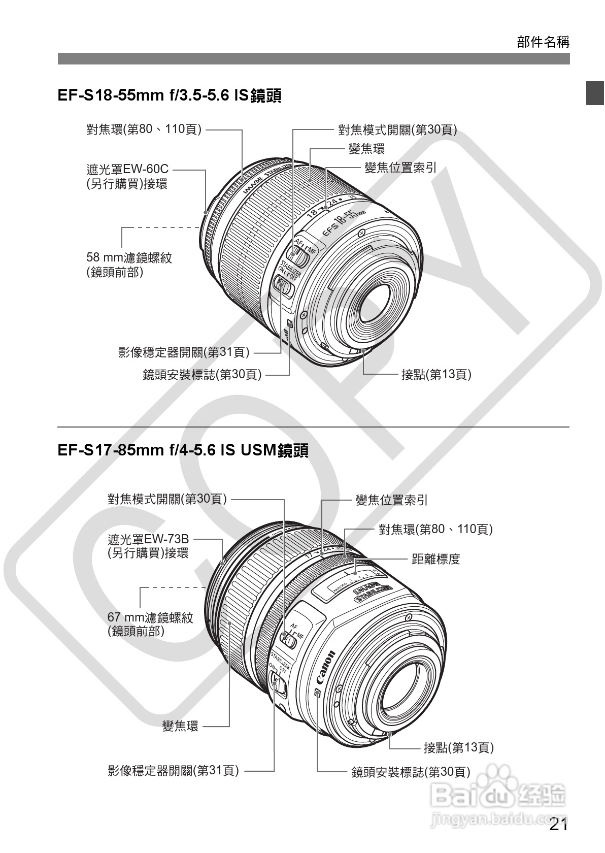 CANON EOS40D相机使用说明书:[3]