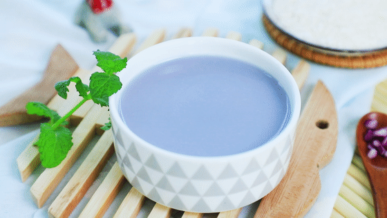 紫甘蓝米糊怎么做