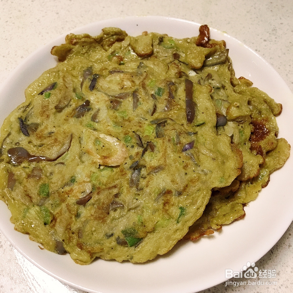 如何做茄子鸡蛋饼？