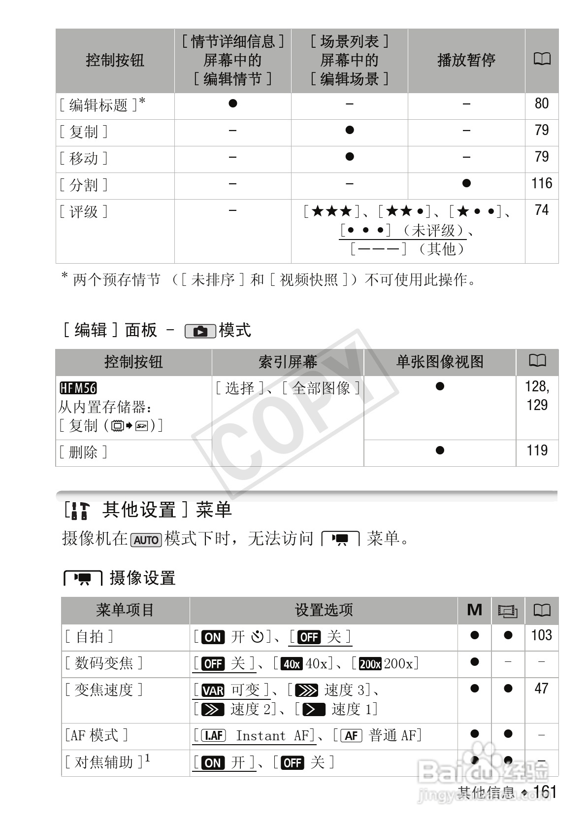 佳能LEGRIA HF M56数码摄像机使用说明书:[17]