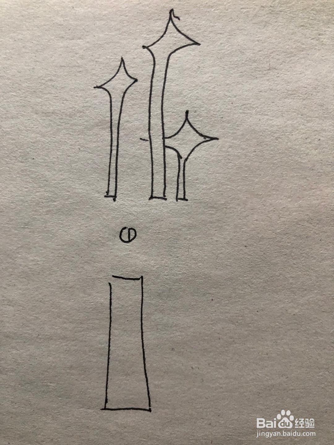 汕头标志性建筑简笔画