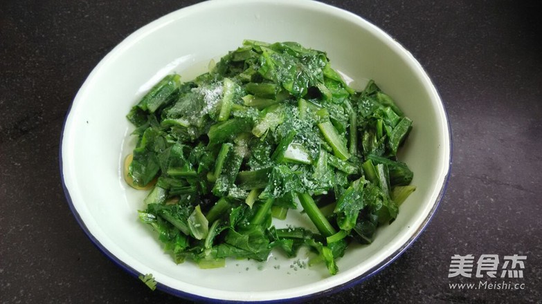 白灼油麦菜的做法
