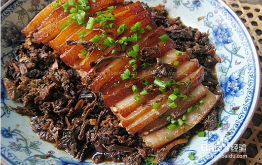 梅干菜扣肉的做法