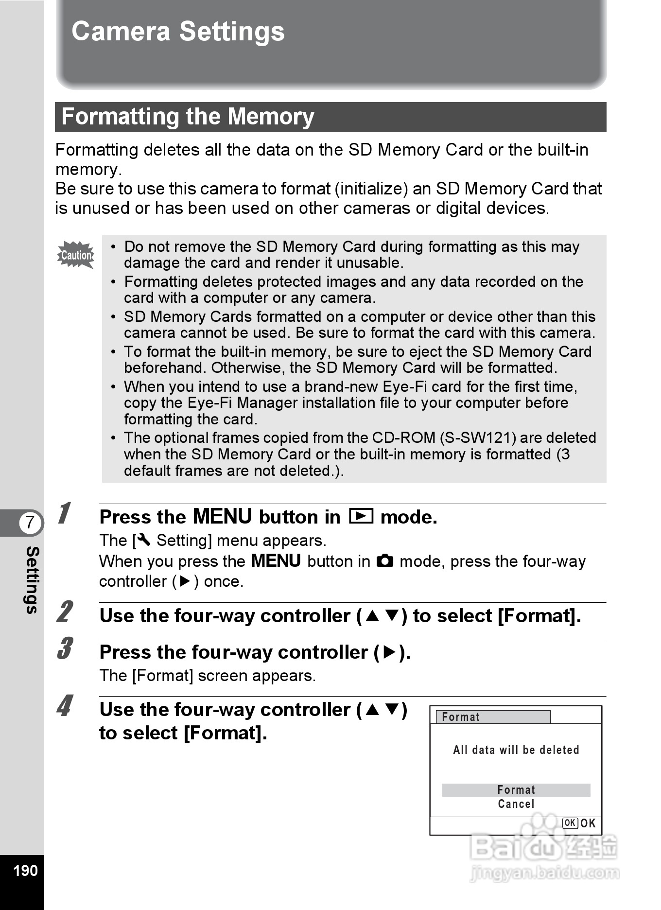 宾得Optio RZ18数码相机使用说明书:[20]