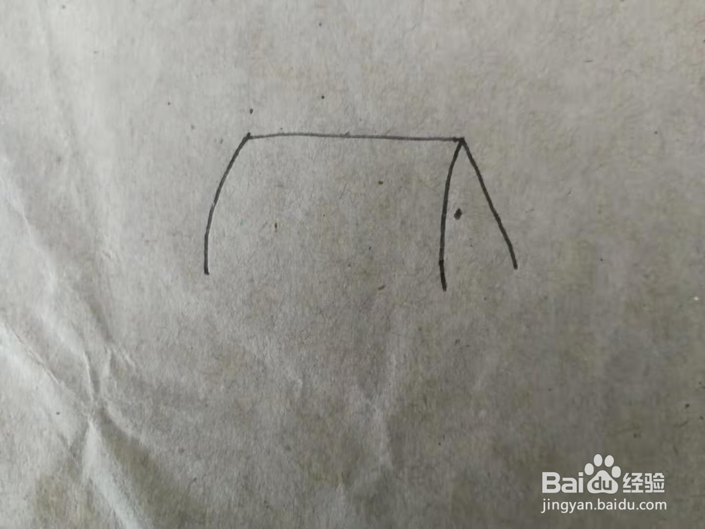 简笔画金黄色小钱包