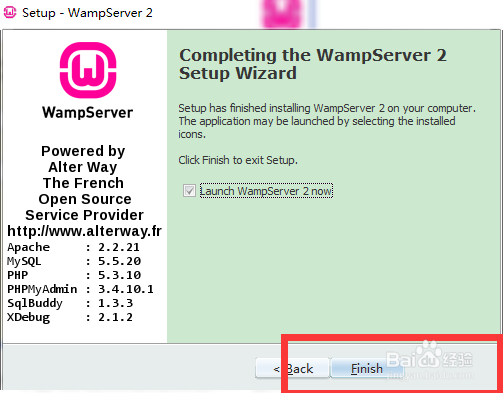 如何在windows环境下安装wampserver