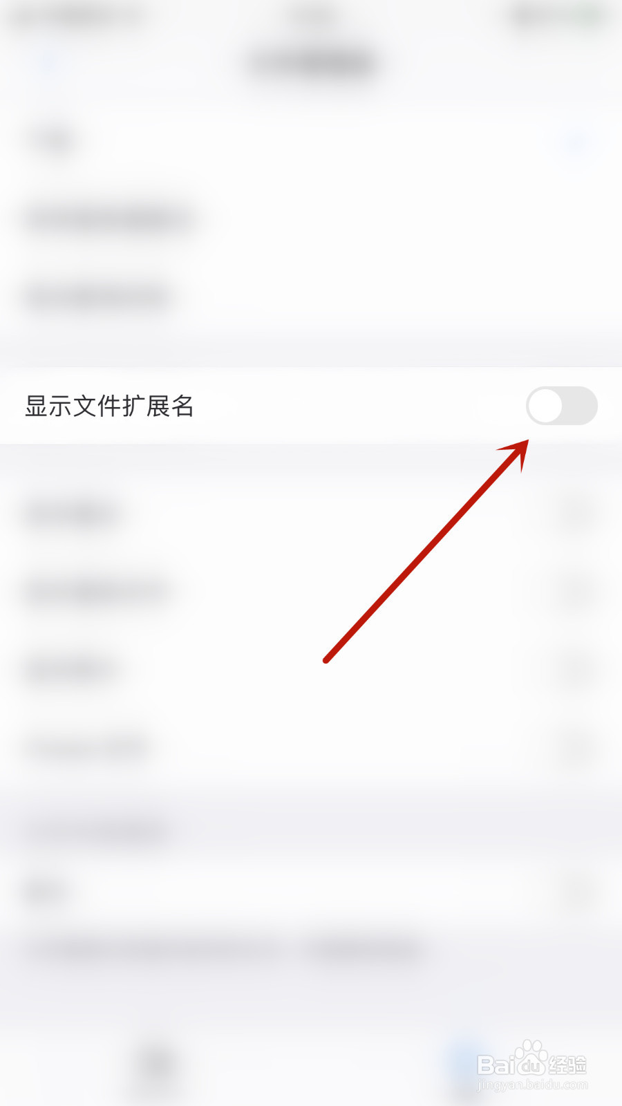 PDF Expert如何设置显示文件扩展名关闭