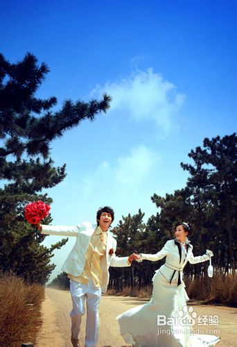 PhotoShop调出清新艳丽的时尚婚纱外景片