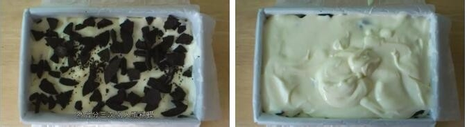 简单几步做出的完美下午茶，奥利奥芝士蛋糕~