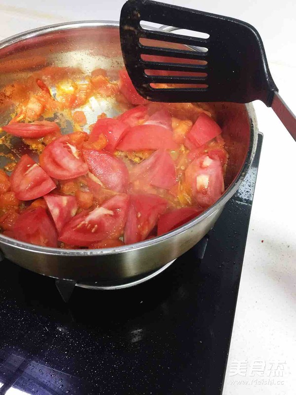番茄大虾的做法