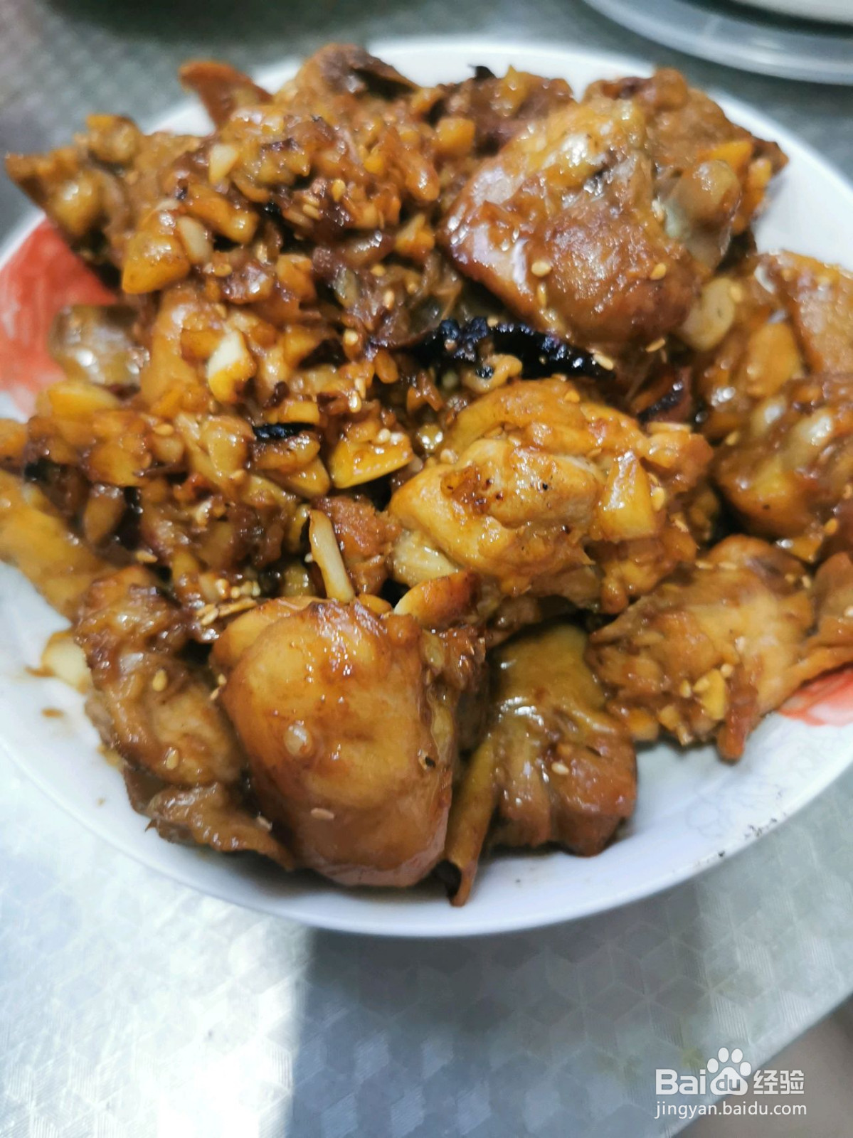 叉烧鸡块的做法