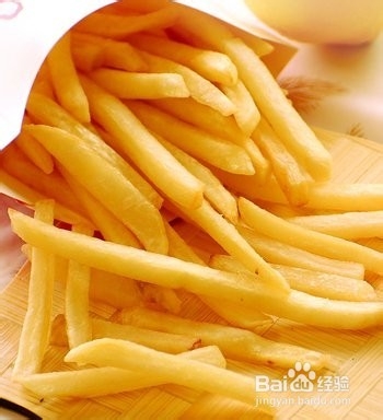 自制美味炸薯条