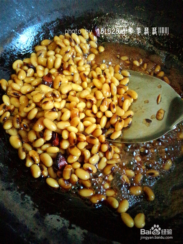 美味小吃:酱黄豆