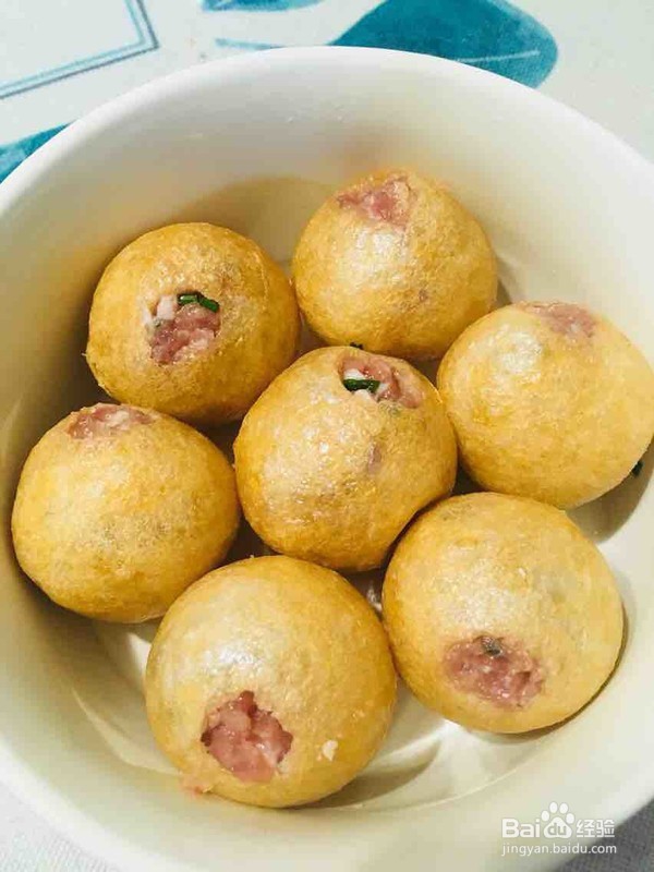 家常红烧油面筋塞肉