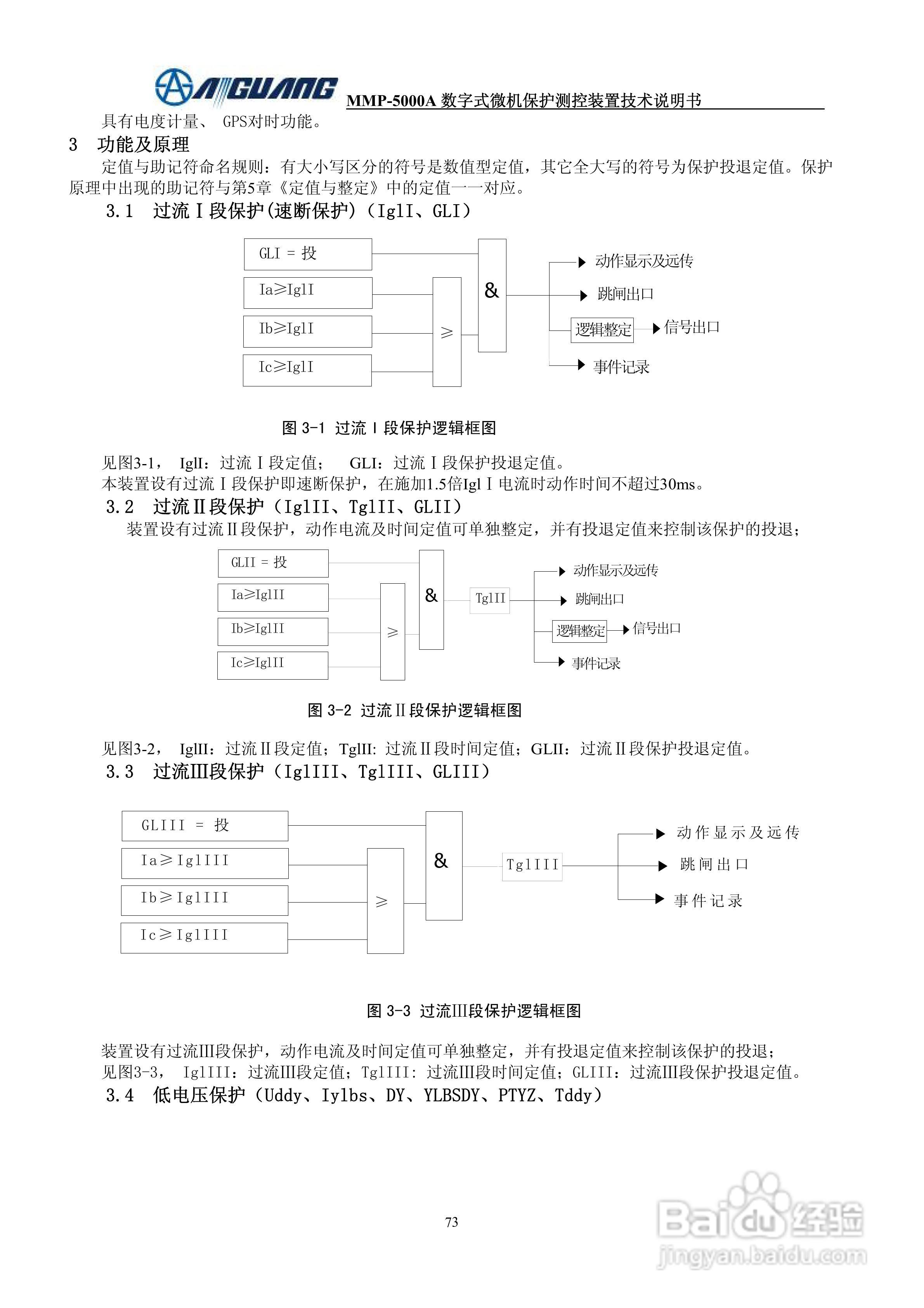 爱光MMP-5043A数字式电容器保护测控装置说明书