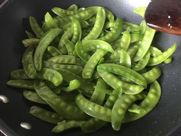 香炒腊味荷兰豆