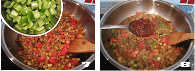 家常茄子打卤面