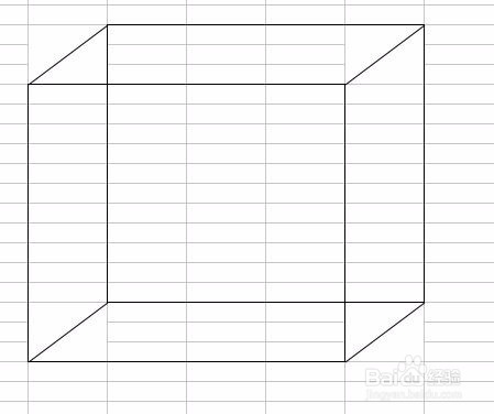 怎样用EXCEL制作立方体