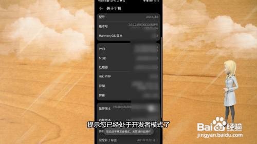 华为开发者选项在哪里