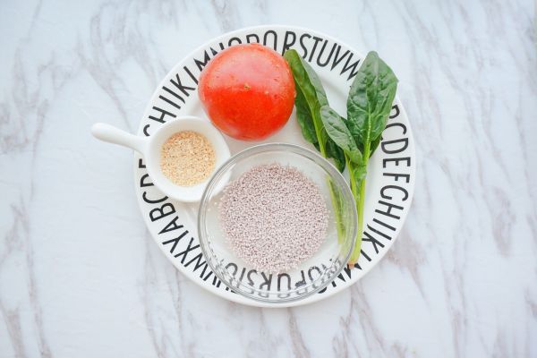番茄菠菜粒粒面