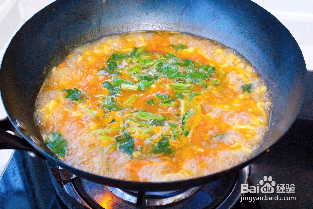 鲜嫩多汁西红柿玉米疙瘩汤的做法