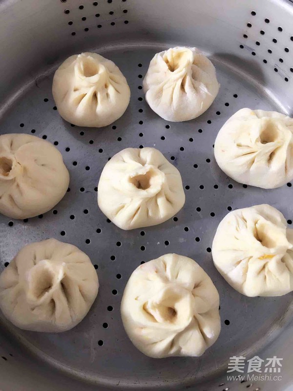 南瓜面豇豆包子