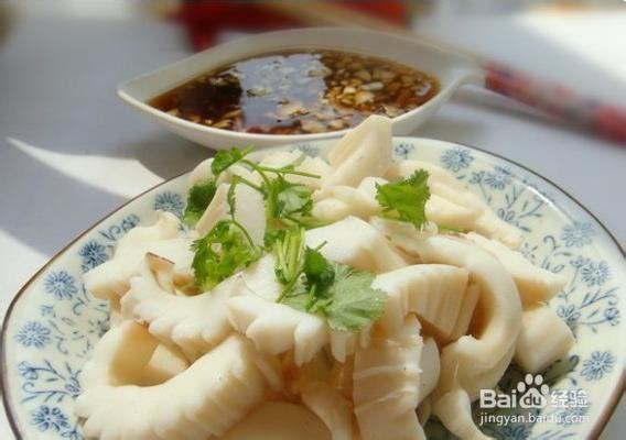 怎么做醋蘸鱿鱼