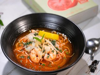 海鲜酸汤河粉怎么做？