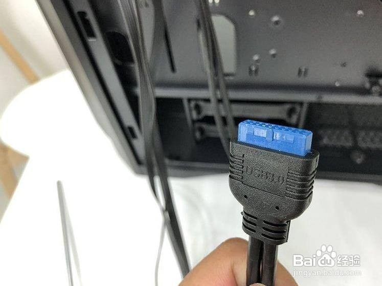 台式电脑电源线连接图