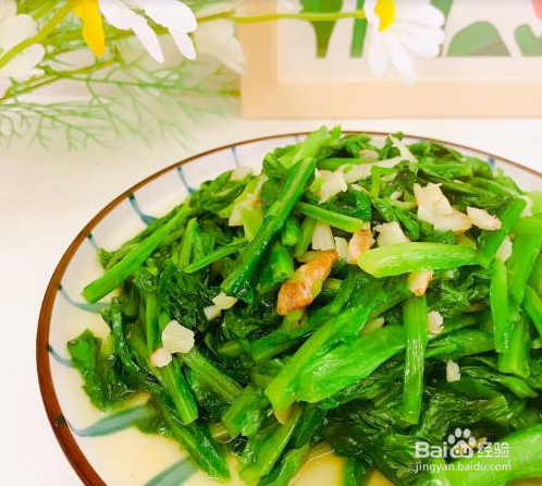 家常菜：沙姜油麦菜