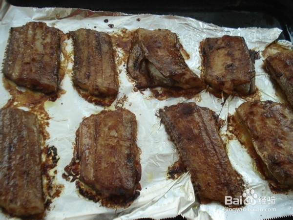 蜜汁烤带鱼的做法