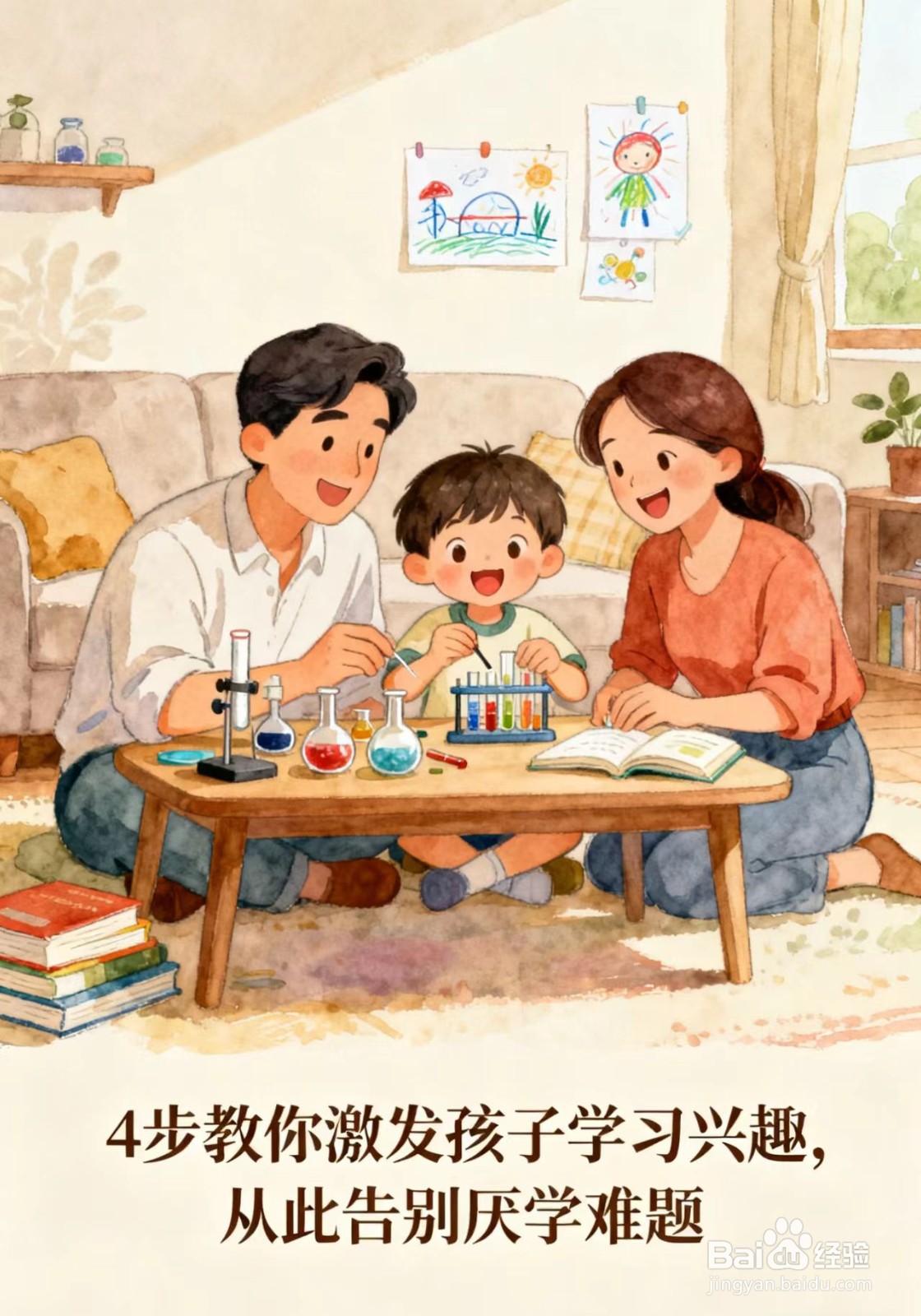 4 步教你激发孩子学习兴趣,从此告别厌学难题