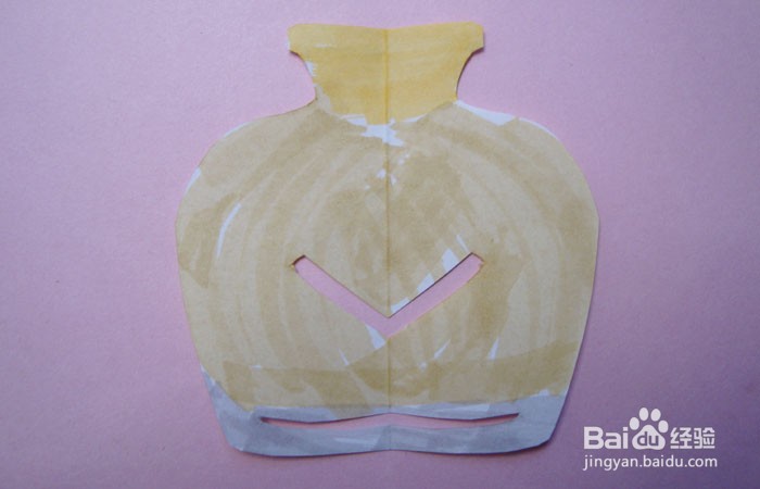 手工剪纸陶器坛子图形怎么剪