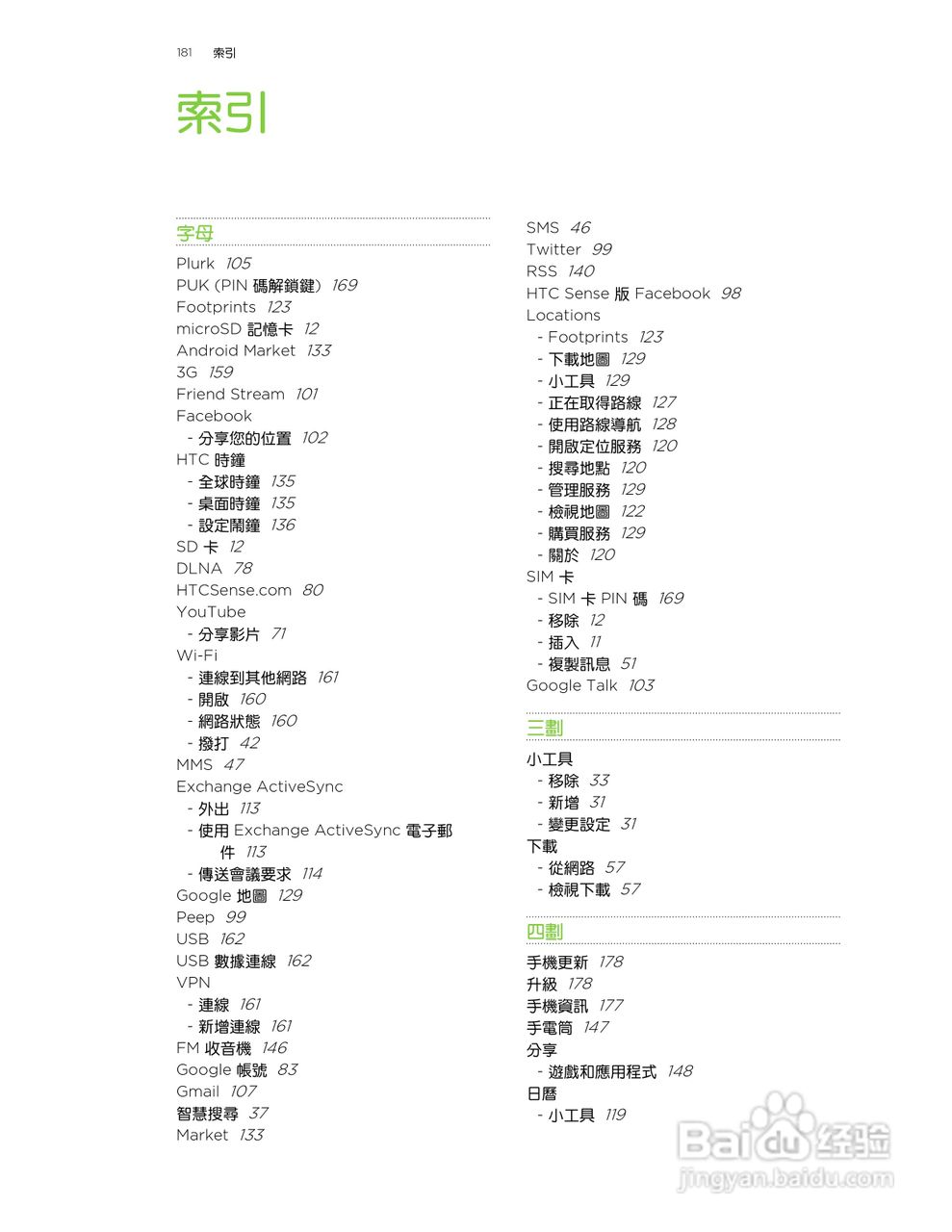 多普达HTC Sensation Z710e手机使用说明书:[19]