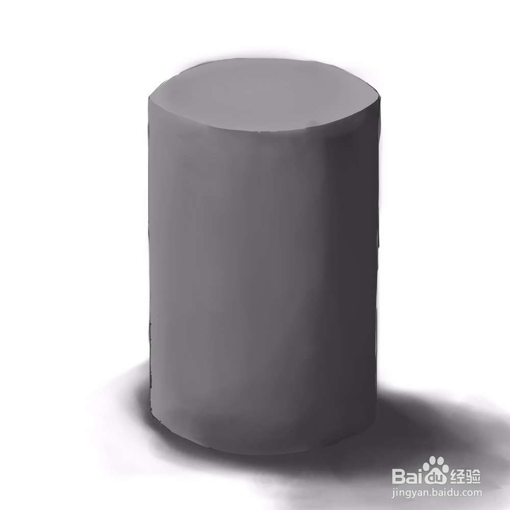 板绘教程——怎么画圆柱体