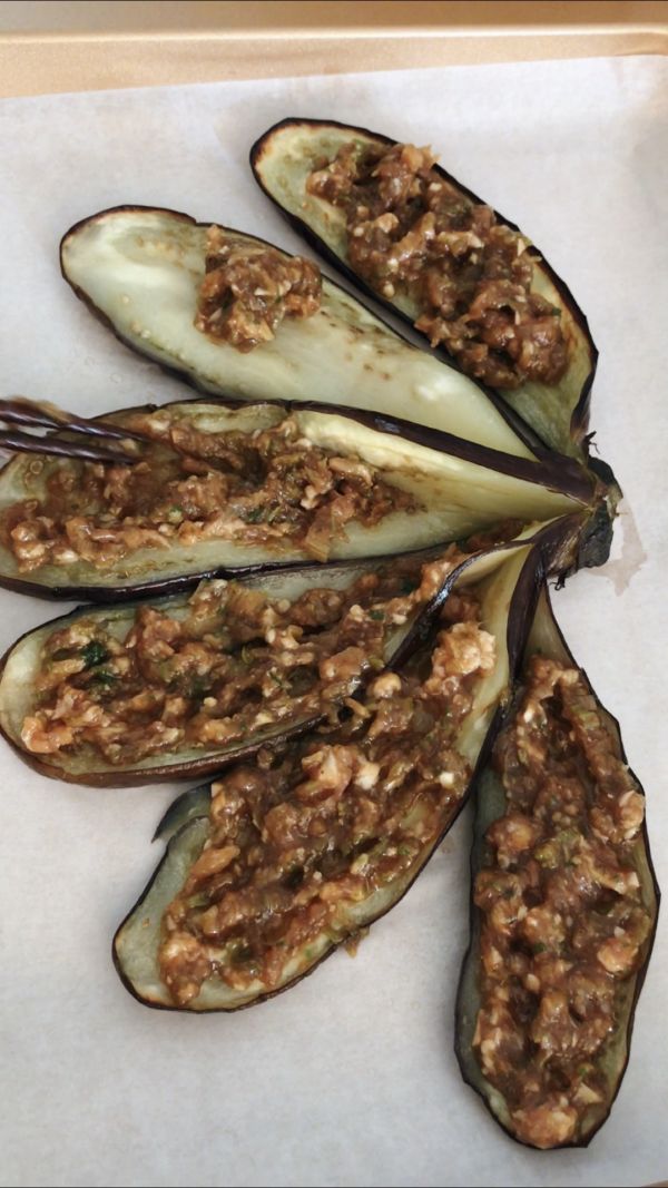 肉末蒜蓉烤茄子