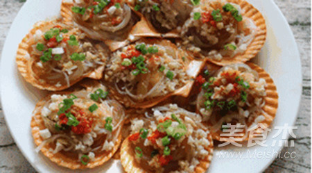 蒜蓉粉丝蒸扇贝