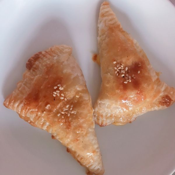 手抓饼变身苹果派