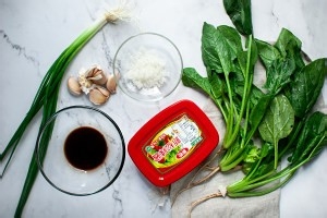 韩式辣酱凉拌菠菜怎么做