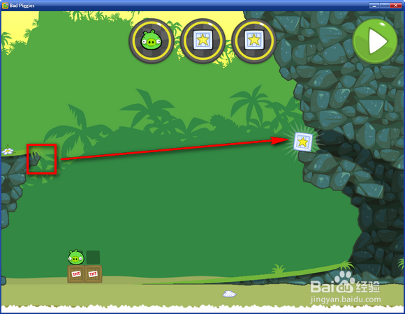 捣蛋猪PC中文版圣烛节第13关三星攻略