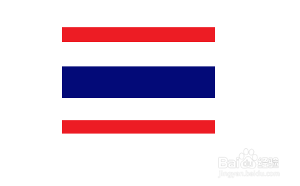 <b>画泰国国旗的步骤</b>