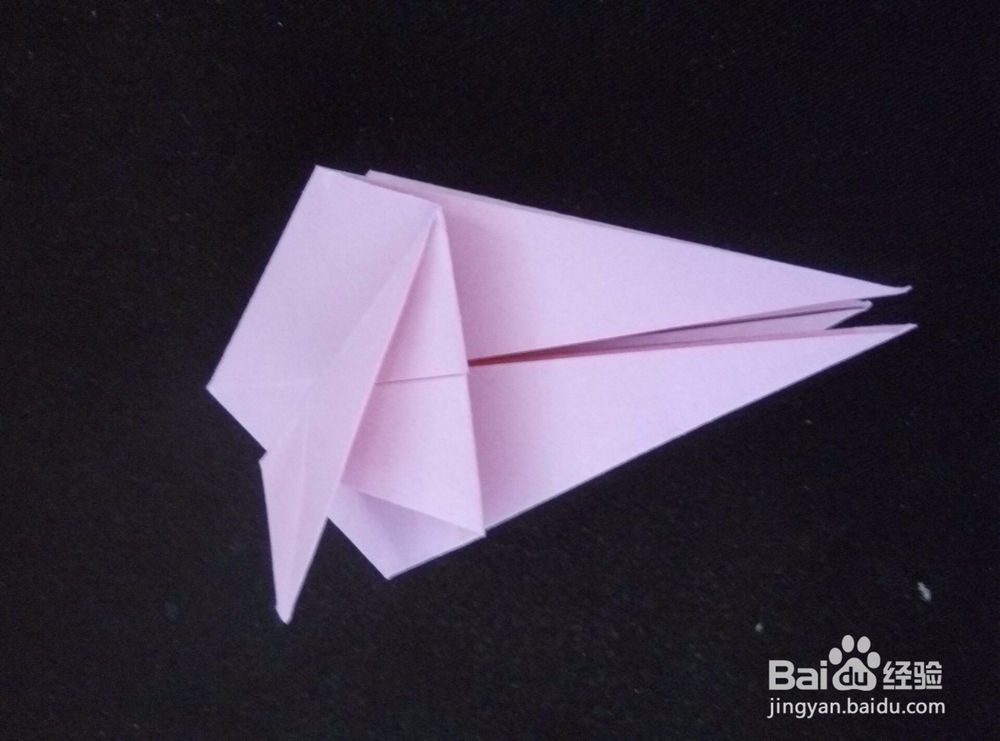 如何快速折出一只小金鱼