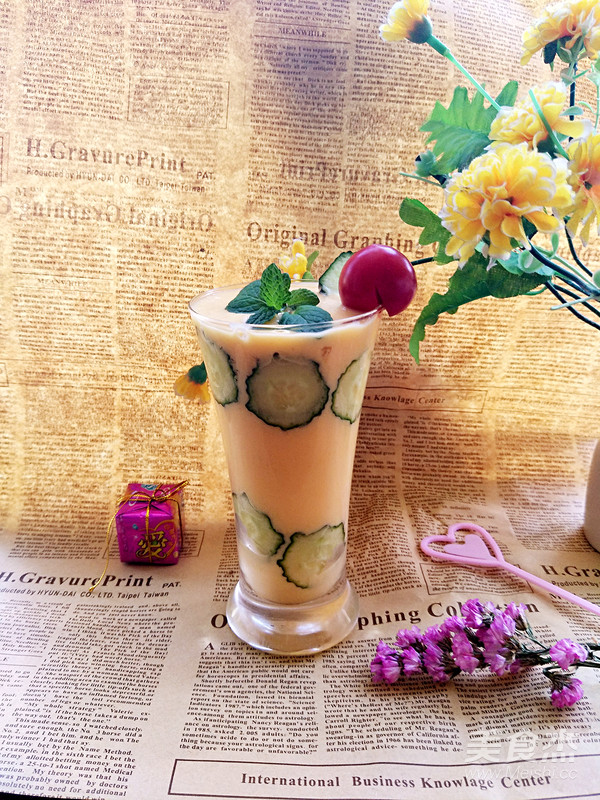 芒果奶昔的做法