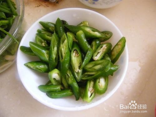 青椒小炒鱿鱼仔