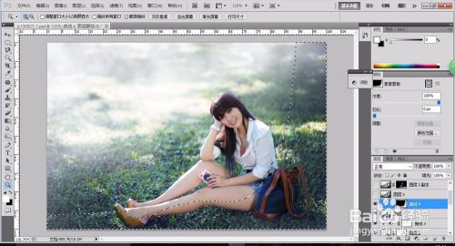 人物图片唯美处理