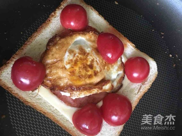 鸡蛋火腿三明治