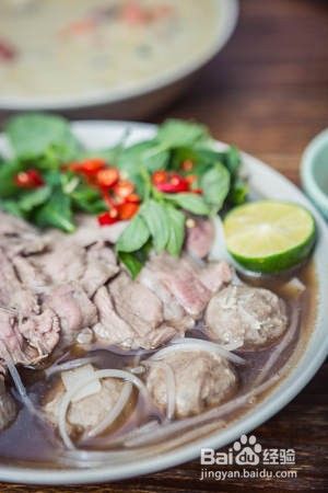 Pho越南牛肉河粉的做法 百度经验