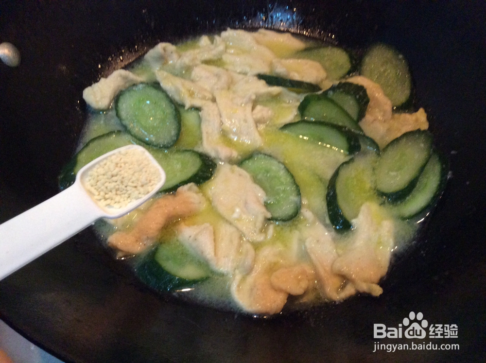 鸡胸肉的做法_黄瓜鸡片汤